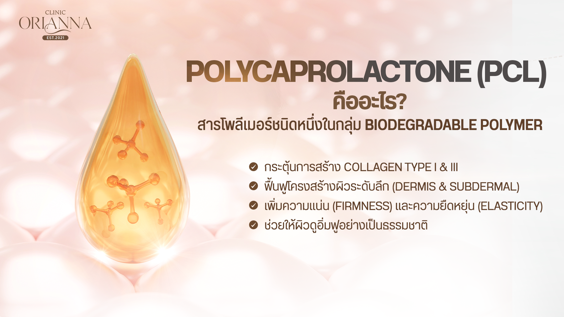 Polycaprolactone (PCL) คืออะไร?